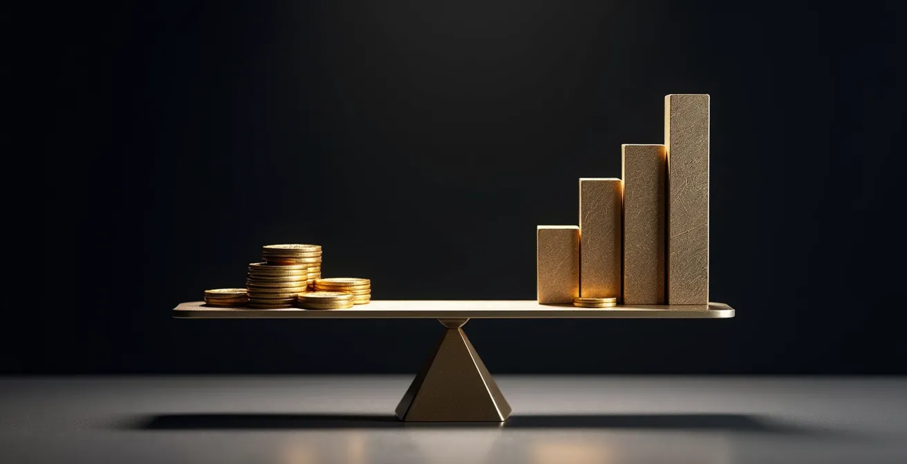 Graphique financier montrant l'évolution comparative des fonds de travailleurs québécois