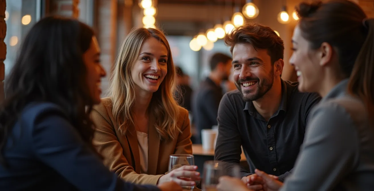 Événement de réseautage tech dans un espace événementiel montréalais